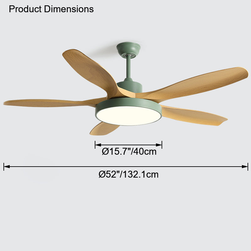 Diff Minimal Ceiling Fan with Light-DF5002