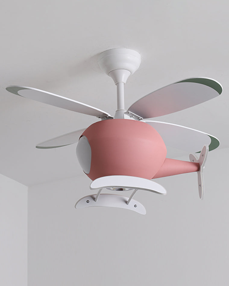 Diff 36" Remote Airplane Ceiling Fan with Dimmable Light-DF5007