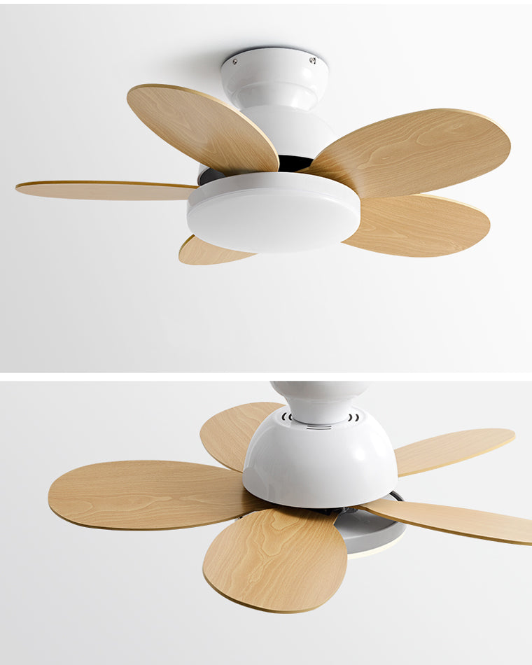 Diff 36" Children Wood Ceiling Fan with Dimmable Light-DF5004