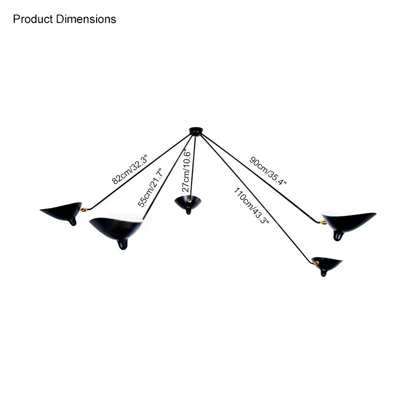 Diff Arms Chandelier-DF2057