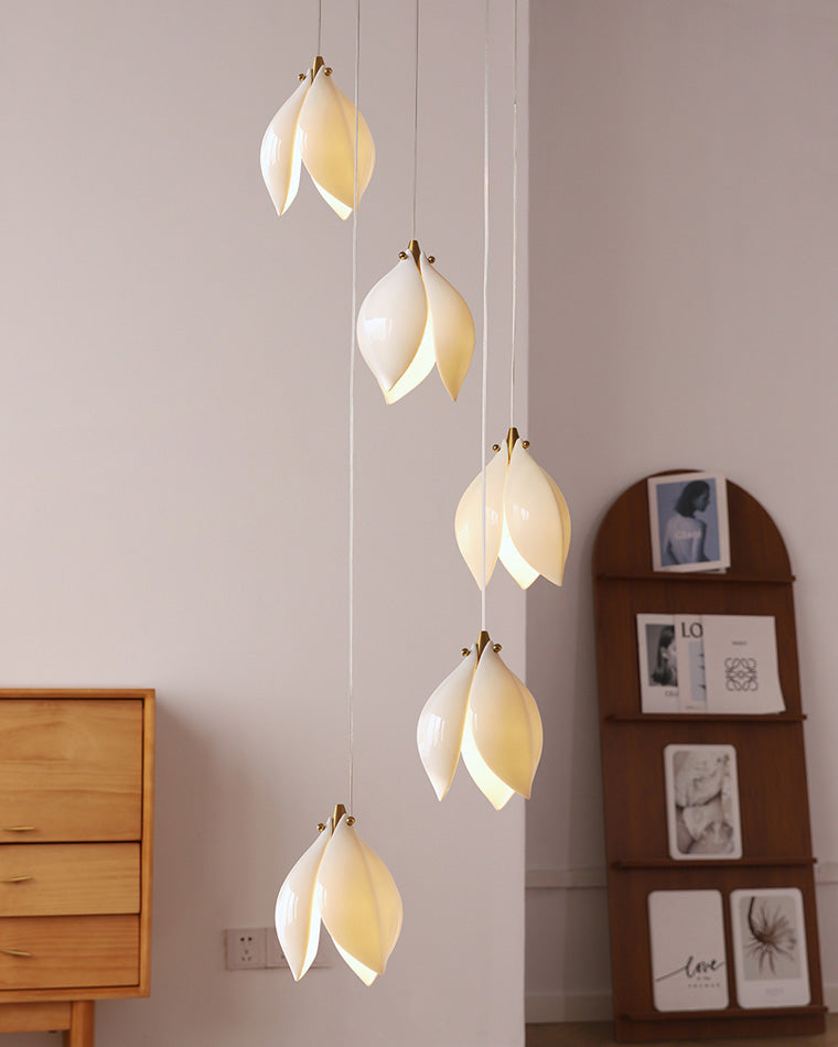 Diff Magnolia Petal Pendant Chandelier-DF2106