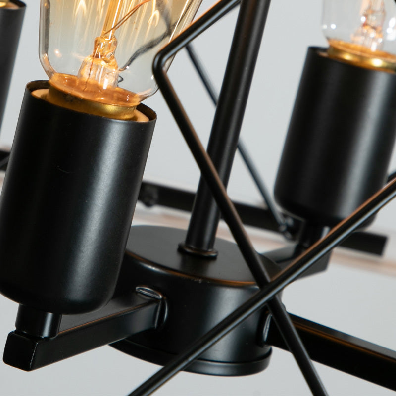 4-Light Farmhouse Chandeliers -DG2002