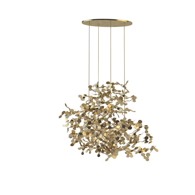Diff Argent/Gold Cloud Multi Pendant Chandelier-DF2042
