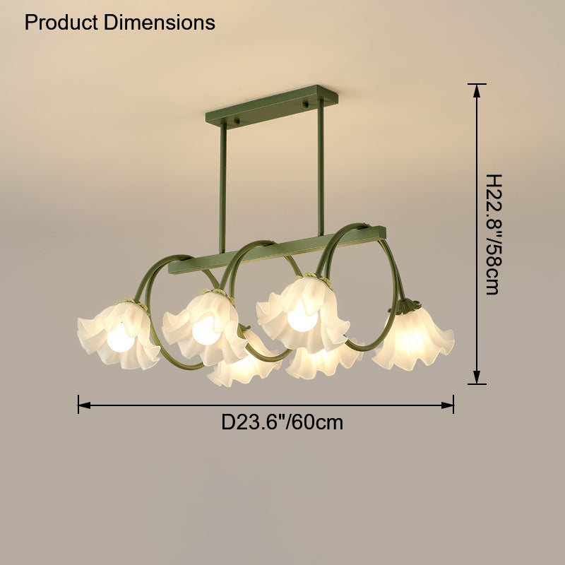 Diff Flower Dining Room Chandelier-DF2283