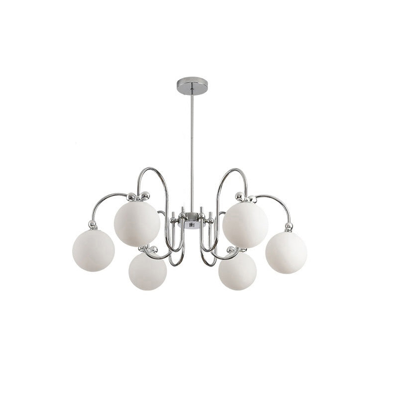 Diff Frosted Glass Globe Chandelier-DF2305