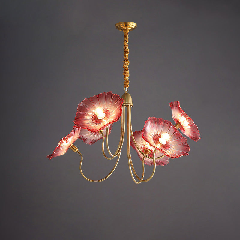 Diff Lotus Flower Arm Chandelier-DF2025
