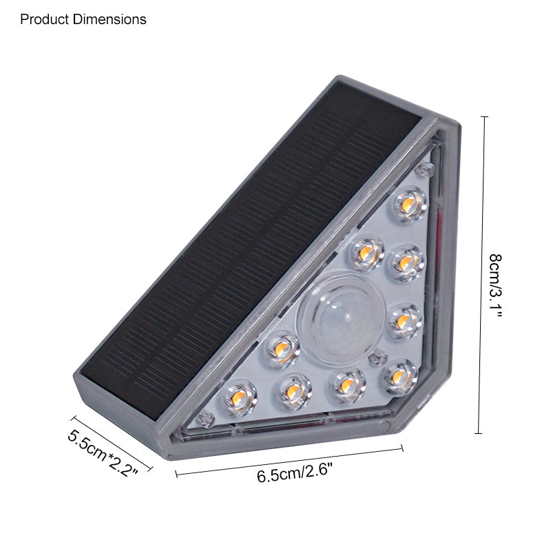Diff Solar Deck Outdoor Light with Motion Detector-DF9023
