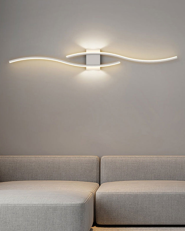 Diff Curved Accent Wall Sconce-DF6005