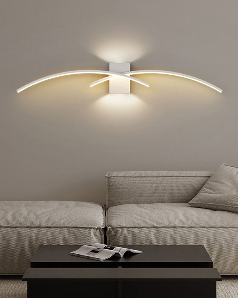 Diff Curved Accent Wall Sconce-DF6005