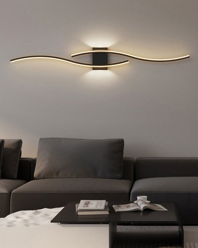 Diff Curved Accent Wall Sconce-DF6005