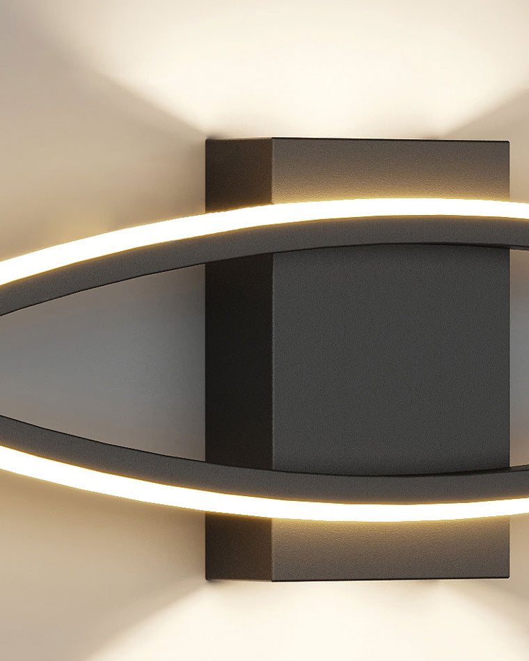 Diff Curved Accent Wall Sconce-DF6005
