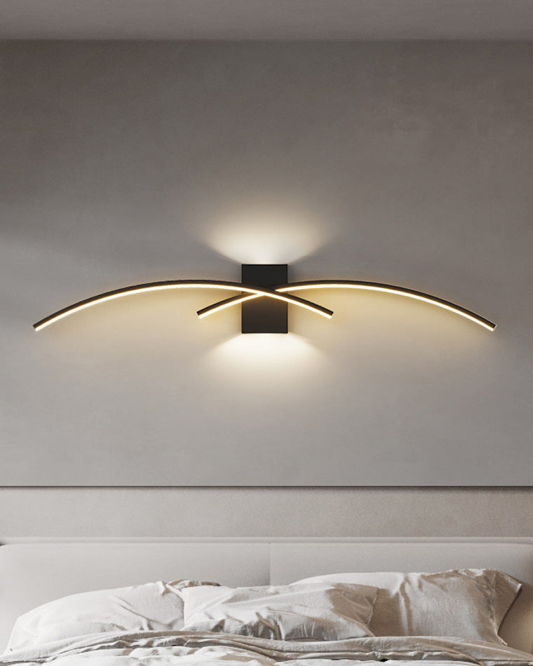 Diff Curved Accent Wall Sconce-DF6005