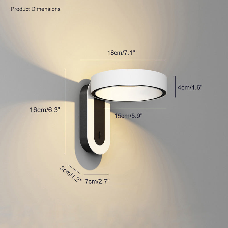 Diff Adjustable Circle Wall Sconce-DF6009