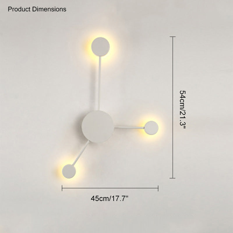 Diff Multi-light Sculptural Wall Sconce-DF6011
