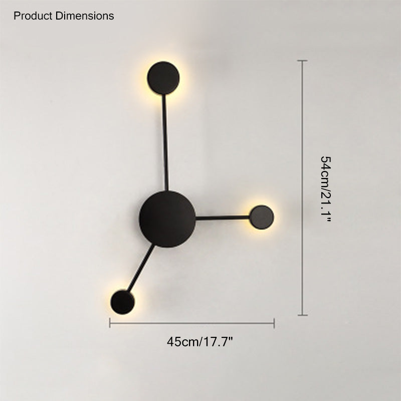 Diff Multi-light Sculptural Wall Sconce-DF6011