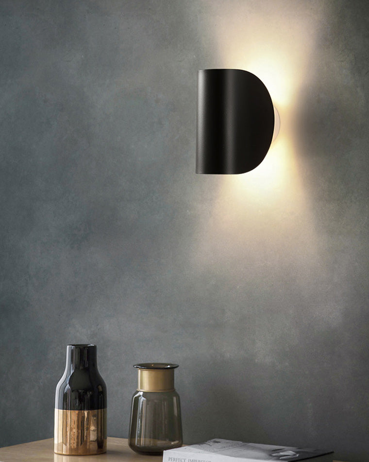 Diff Adjustable Half Shade Wall Sconce-DF6013