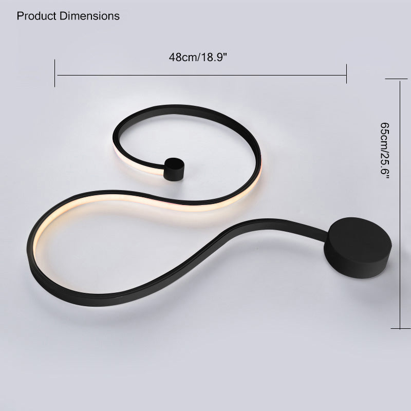 Diff Long Snake LED Wall Sconce-DF6017