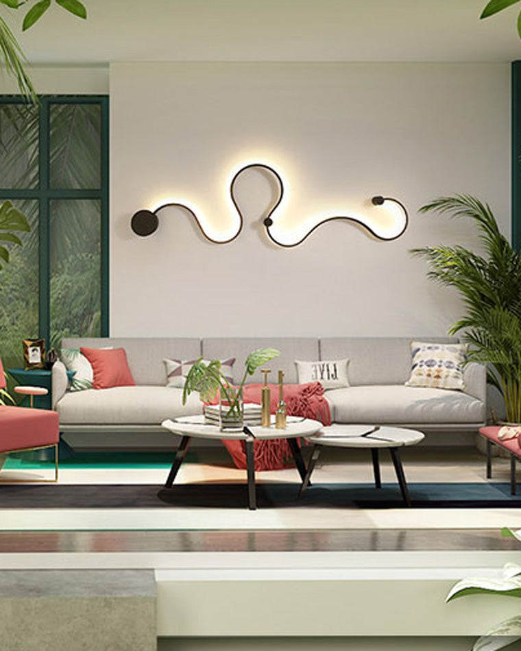 Diff Long Snake LED Wall Sconce-DF6017