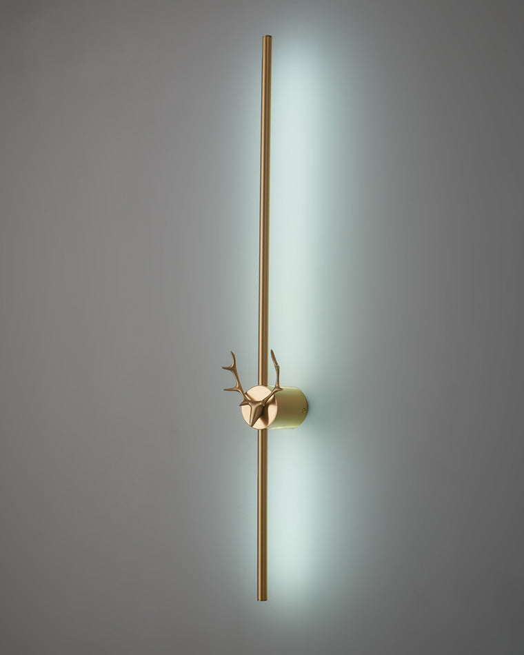 Diff Long Bar Wall Sconce with Antler -DF6019