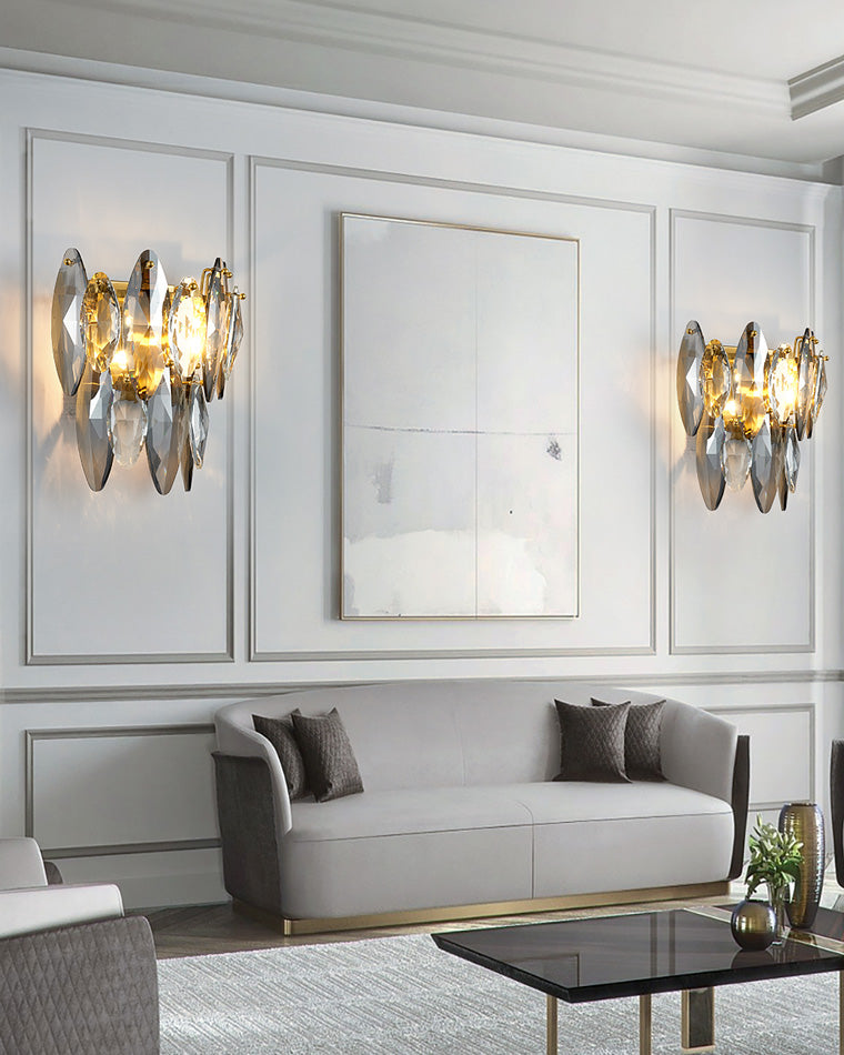 Diff Luxury Crystal Wall Sconce-DF6021