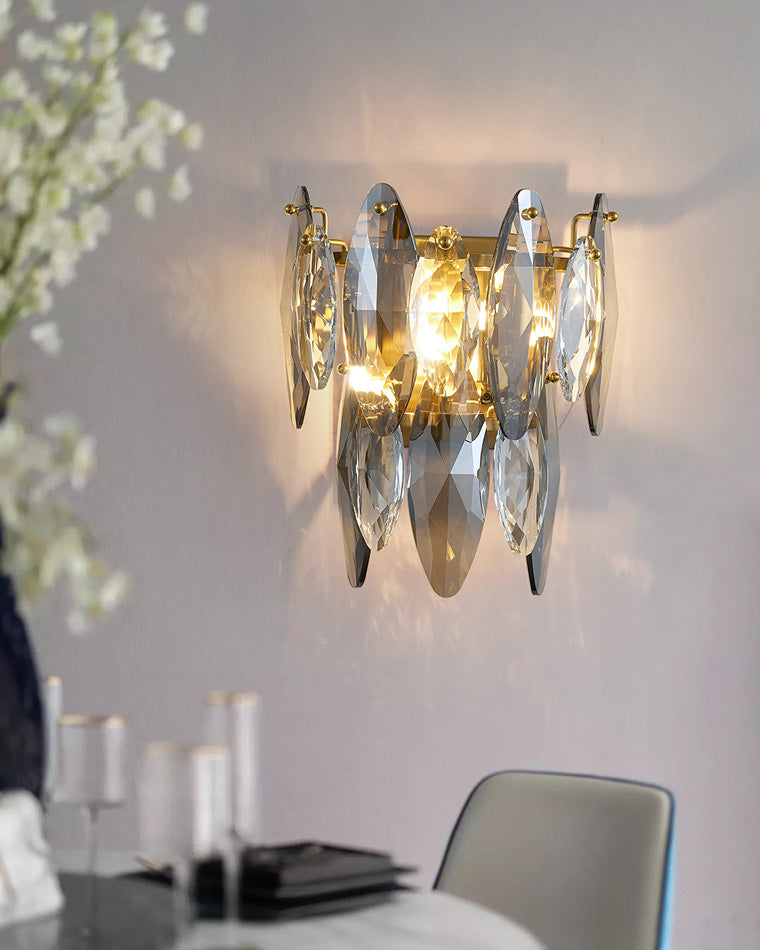 Diff Luxury Crystal Wall Sconce-DF6021