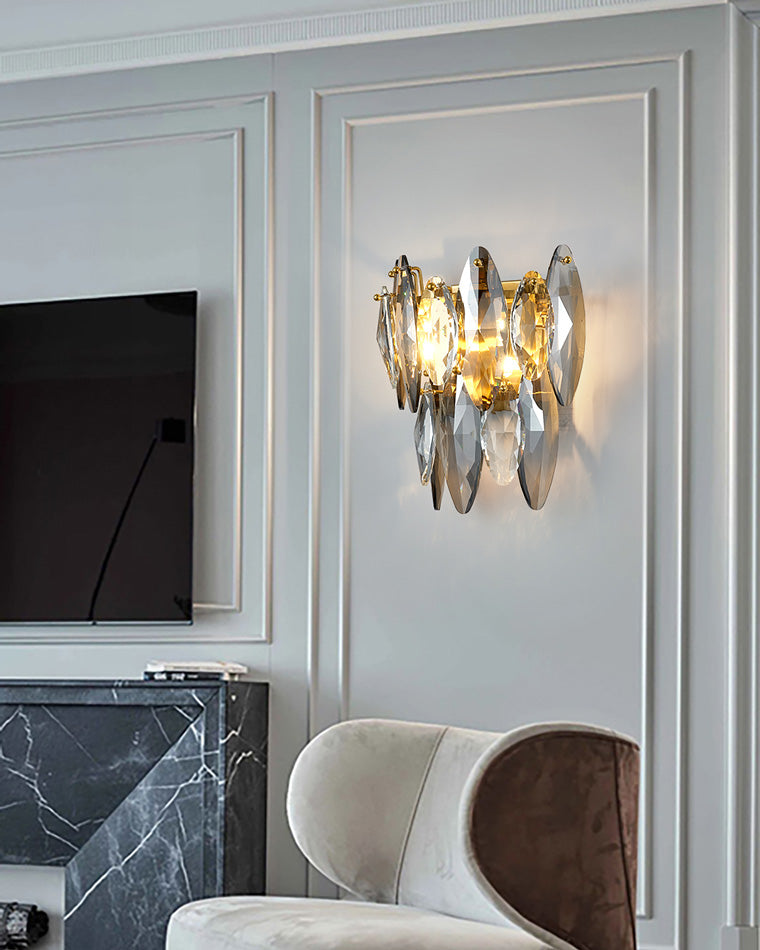 Diff Luxury Crystal Wall Sconce-DF6021