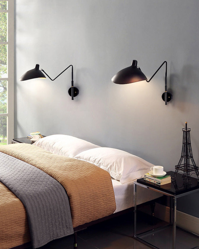 Diff Articulating Swivel Double Arm Wall Sconce-DF6024