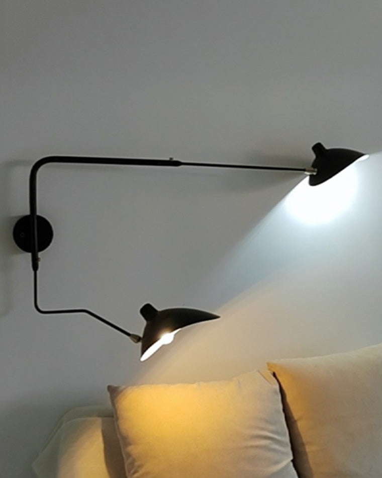 Diff Articulating Swivel Double Arm Wall Sconce-DF6024