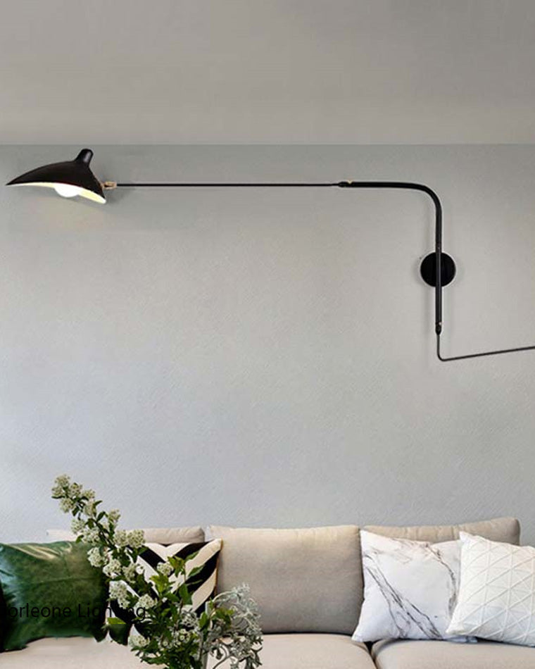 Diff Articulating Swivel Double Arm Wall Sconce-DF6024