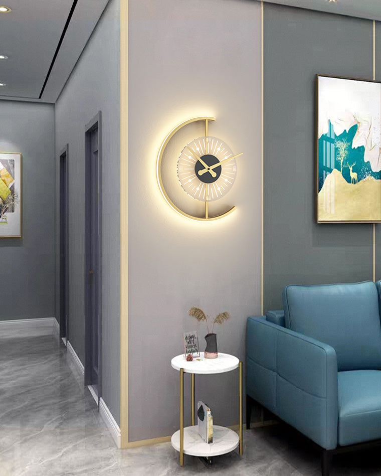 Diff Wall Clock with Led Light-DF6027