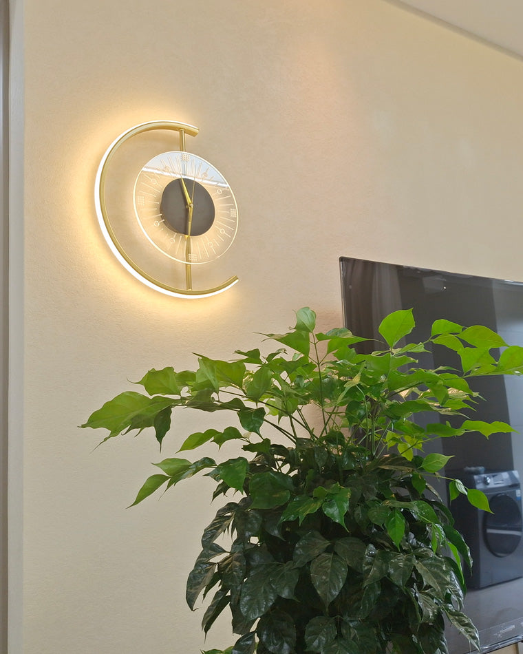 Diff Wall Clock with Led Light-DF6027