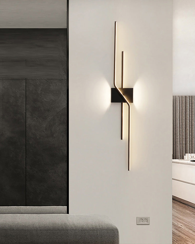 Diff Sculptural Up Down Wall Sconce-DF6030