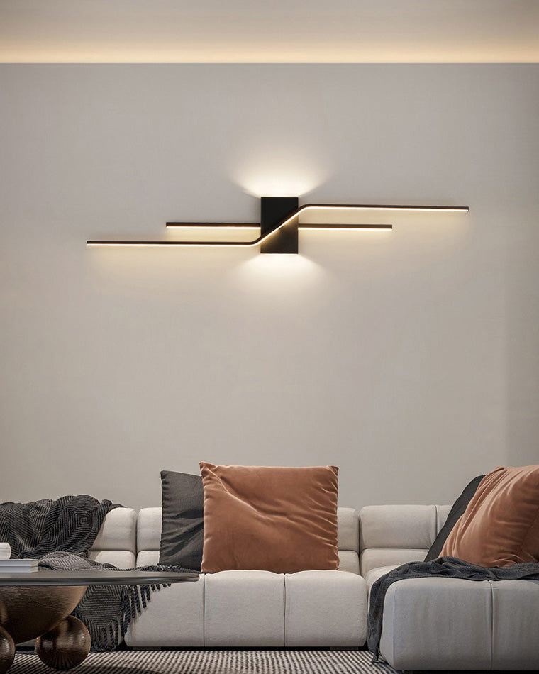 Diff Sculptural Up Down Wall Sconce-DF6030