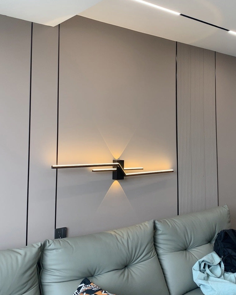 Diff Sculptural Up Down Wall Sconce-DF6030