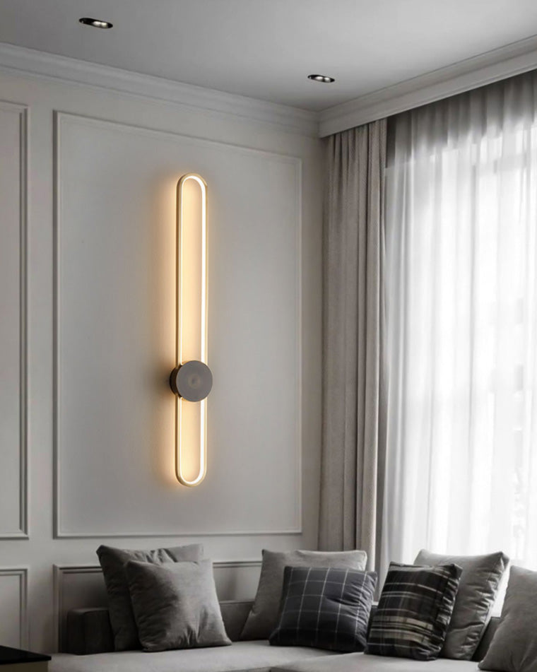 Diff Long Oval LED Wall Sconce-DF6032