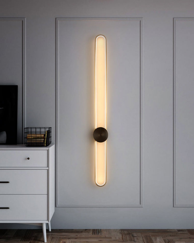 Diff Long Oval LED Wall Sconce-DF6032