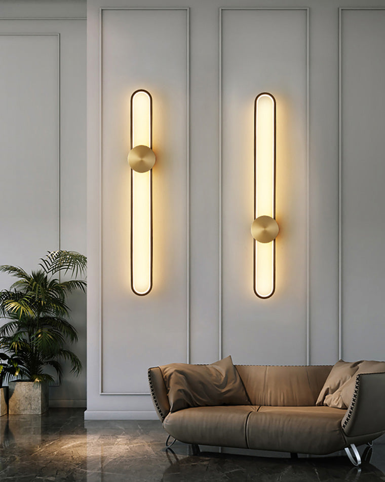 Diff Long Oval LED Wall Sconce-DF6032