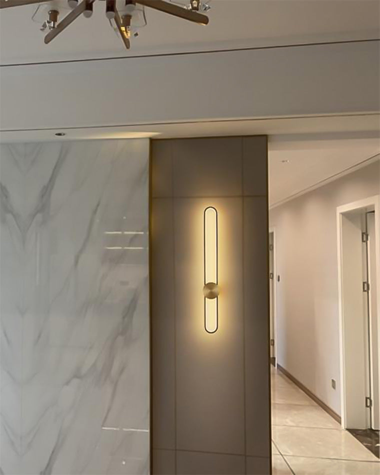 Diff Long Oval LED Wall Sconce-DF6032