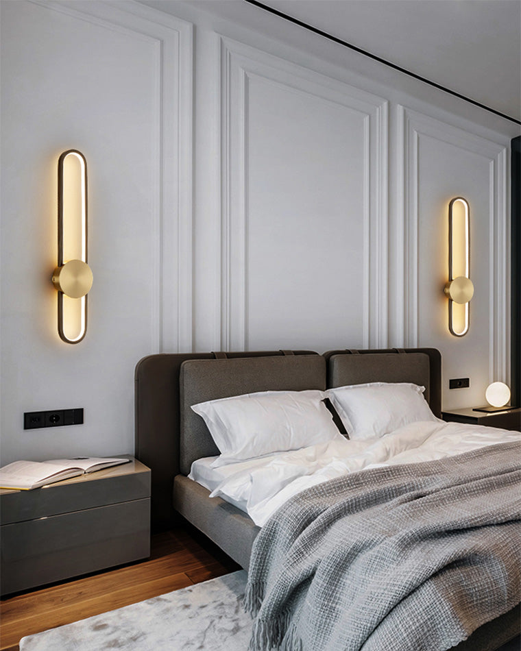 Diff Long Oval LED Wall Sconce-DF6032