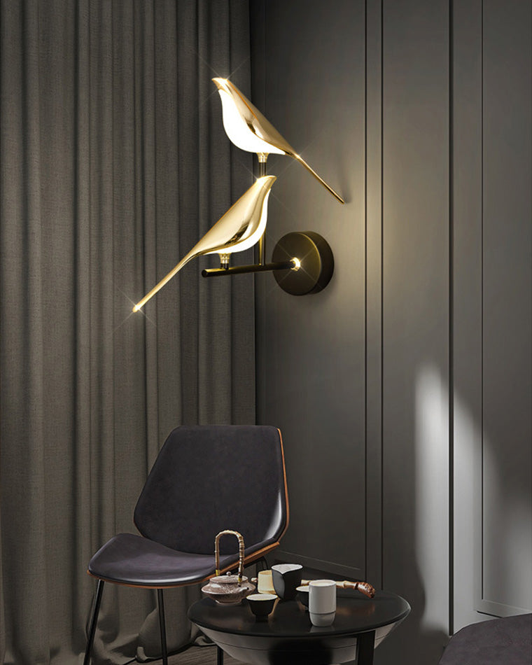 Diff Gold Birds Wall Sconce-DF6033