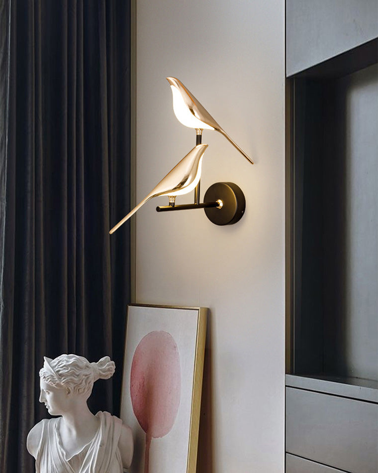 Diff Gold Birds Wall Sconce-DF6033