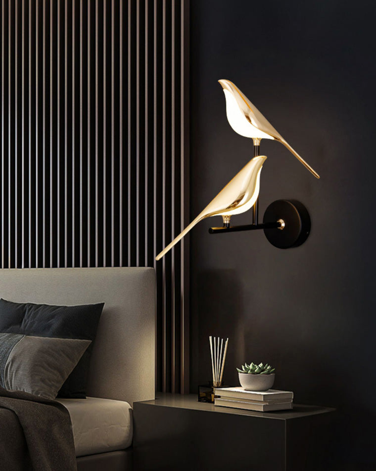 Diff Gold Birds Wall Sconce-DF6033