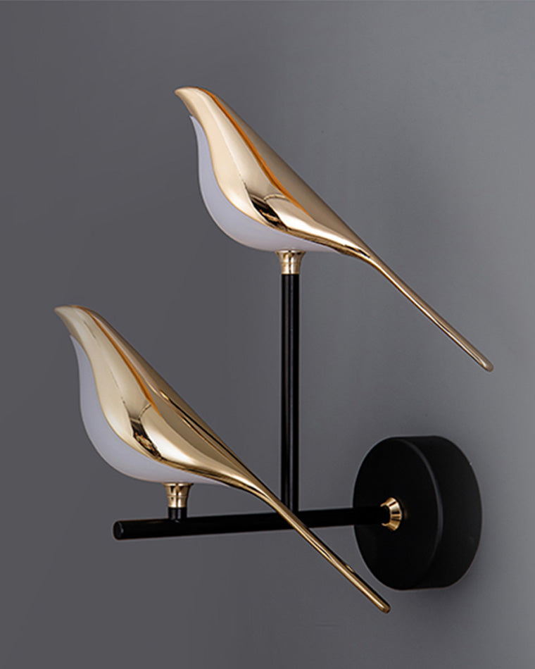 Diff Gold Birds Wall Sconce-DF6033