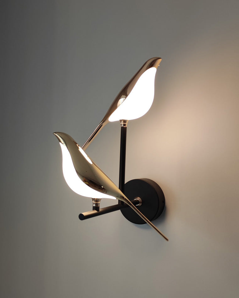 Diff Gold Birds Wall Sconce-DF6033