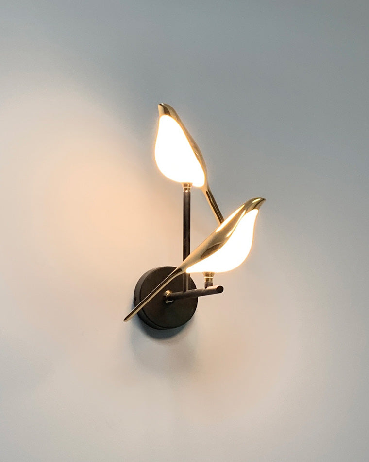 Diff Gold Birds Wall Sconce-DF6033