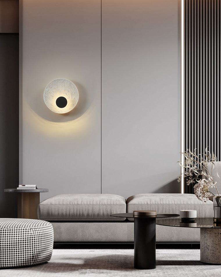 Diff Eclipse Round Disc Wall Sconce-DF6034
