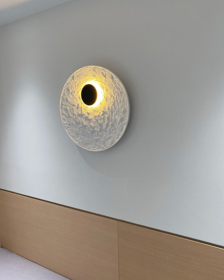 Diff Eclipse Round Disc Wall Sconce-DF6034
