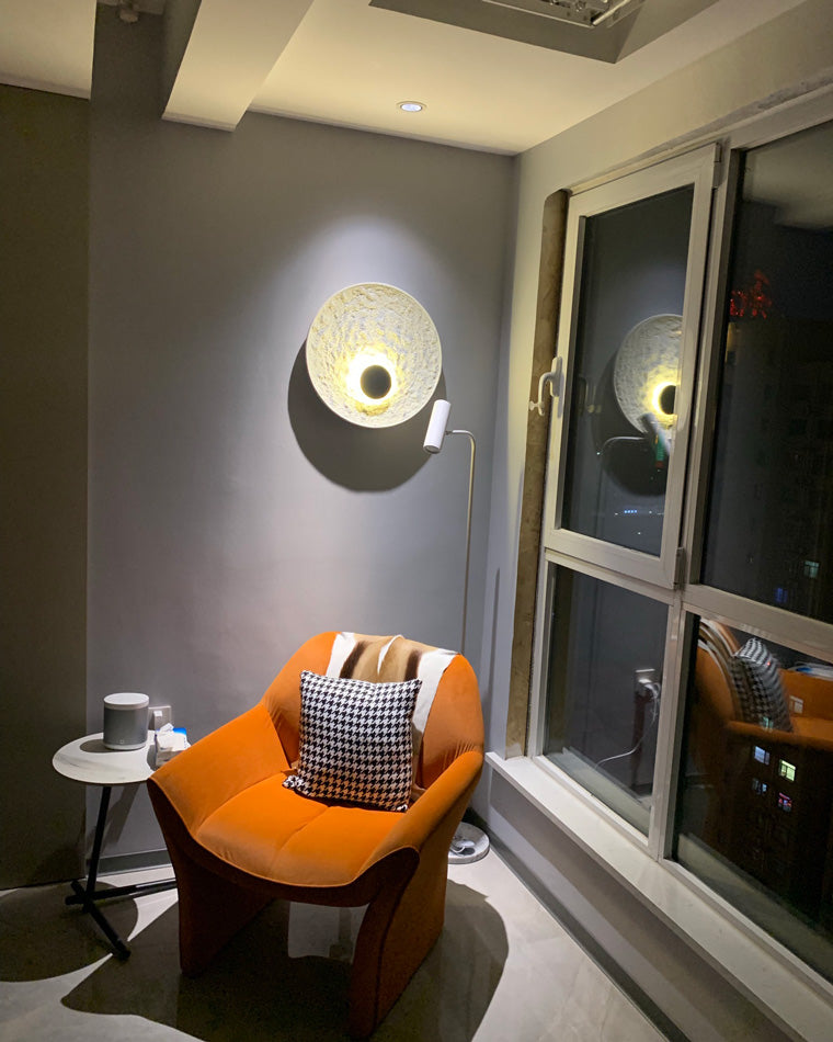 Diff Eclipse Round Disc Wall Sconce-DF6034