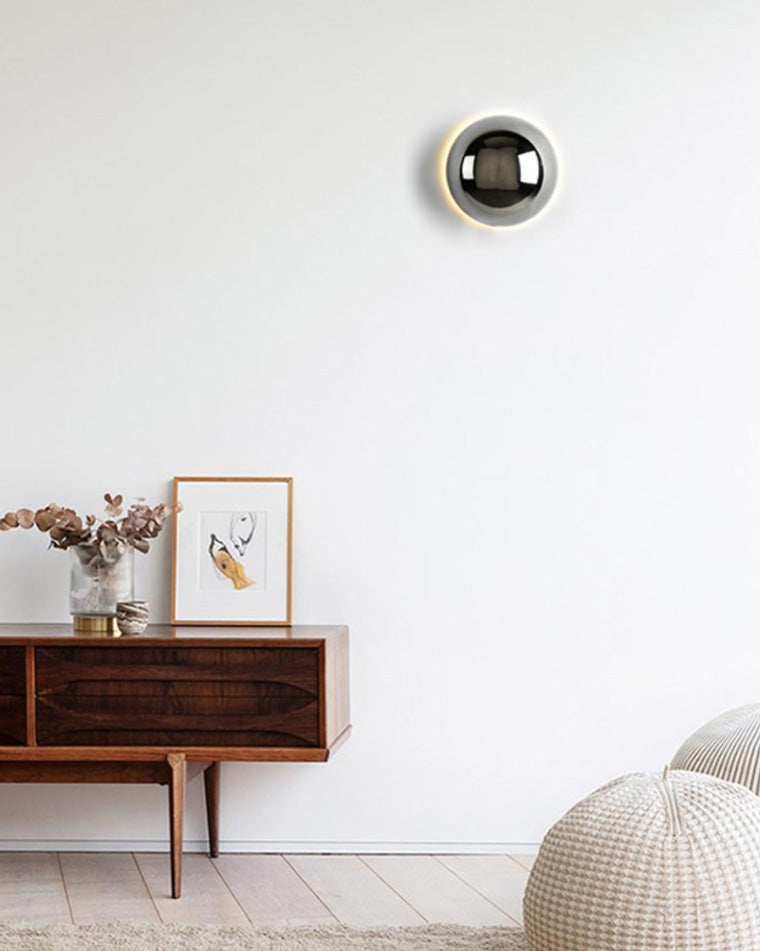 Diff Eclipse Small Round Wall Sconce-DF6037