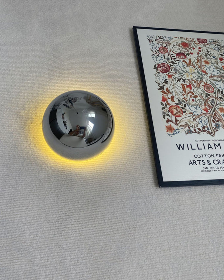 Diff Eclipse Small Round Wall Sconce-DF6037